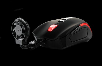 Компанія Thermaltake представила комп'ютерну мишу Element Gaming Mouse Cyclone яку інакше як першоквітневим жартом не можна назвати