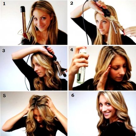 Як зробити зачіску локони