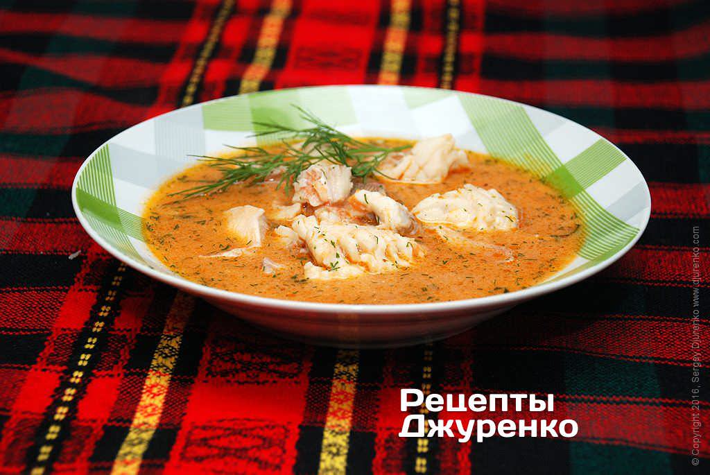 Какава - суп з риби з вершками