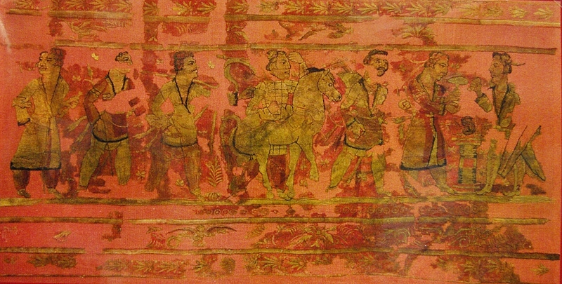 Найдавніша вишивка з могильників північній Монголії